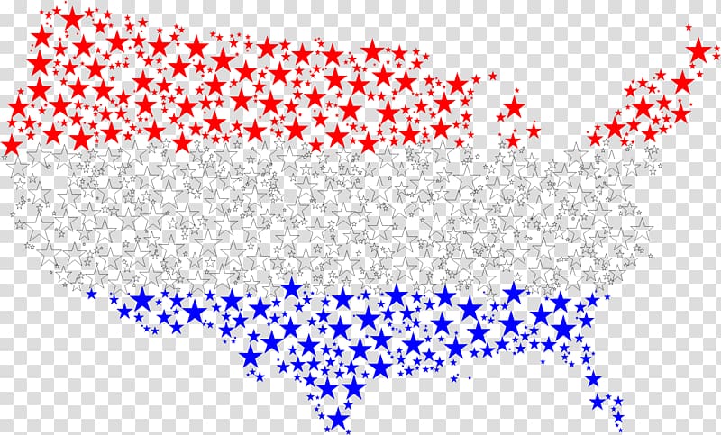 Flag of the United States World map Star chart, WHITE STARS transparent background PNG clipart