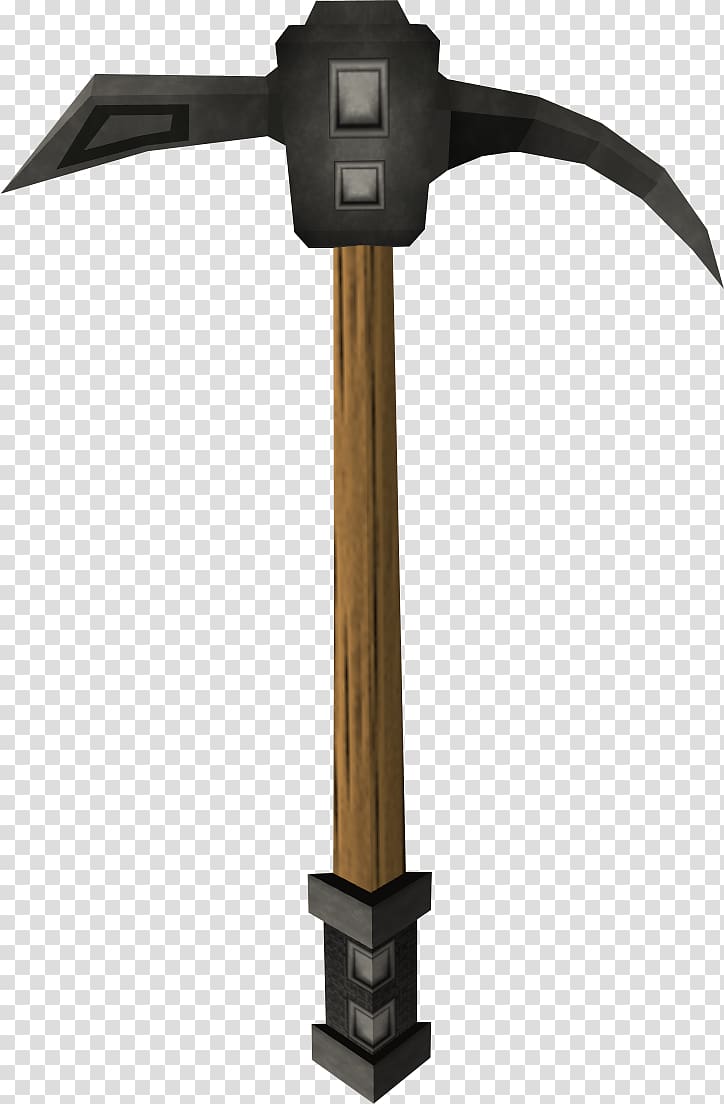 Pickaxe Minecraft Rock Tool Iron, axe logo transparent background PNG clipart