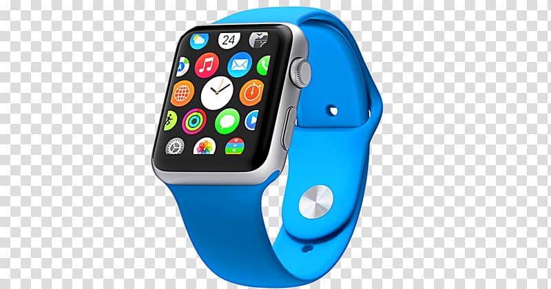 Smartwatch Apple Watch Wearable technology, watch transparent background PNG clipart