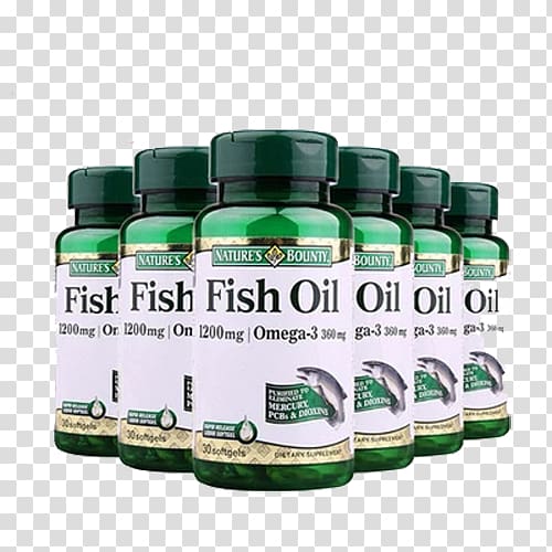 Fish oil Capsule, Nature Treasure Omega 3 Deep Sea Fish Oil Soft Capsule transparent background PNG clipart