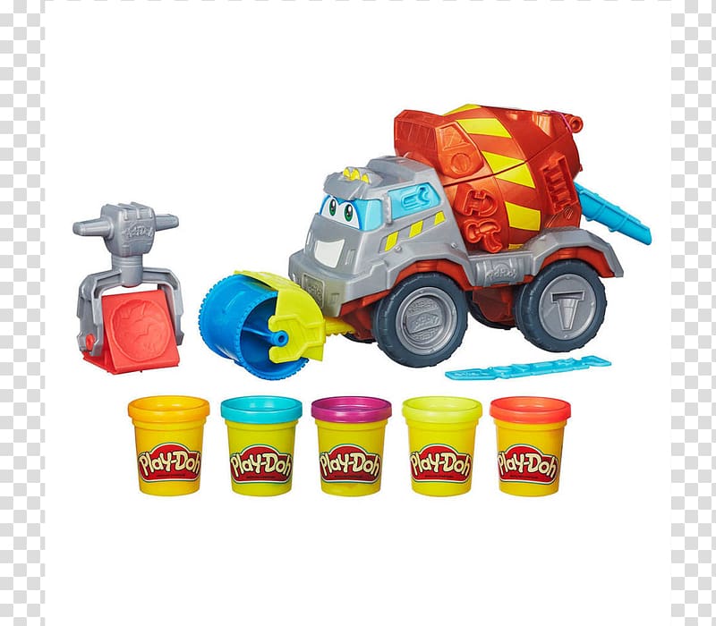 Play-Doh Cement Mixers Betongbil Toy, toy transparent background PNG clipart