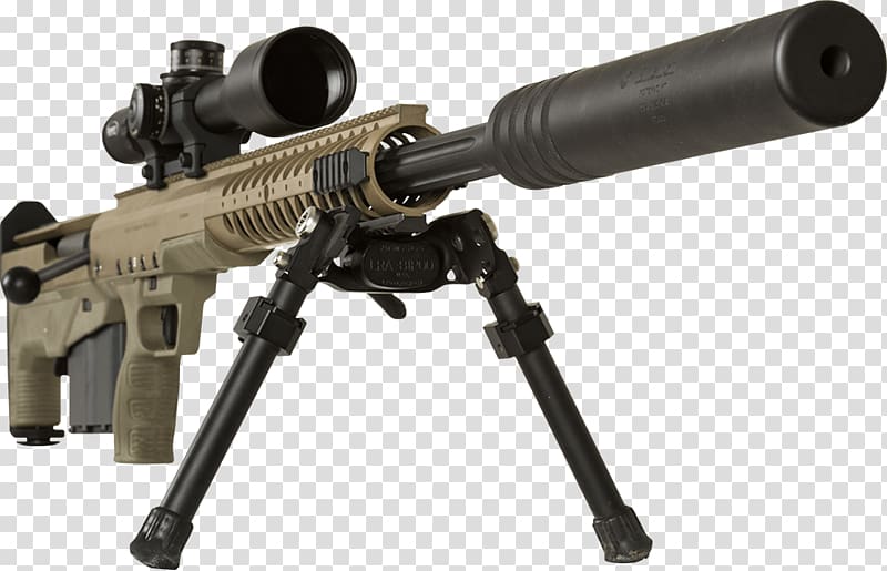 Trigger Desert Tech Hti 50 Bmg Silencer Desert Tech Srs Sniper Rifle Transparent Background Png Clipart Hiclipart