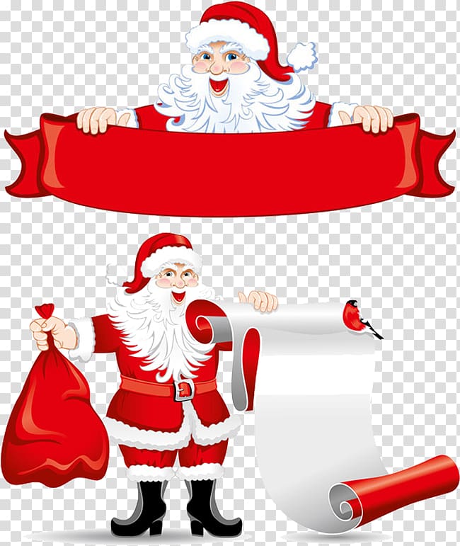 Santa Claus transparent background PNG clipart