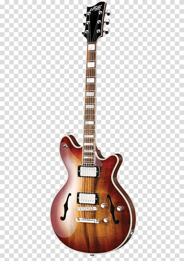 Maton Electric guitar Semi-acoustic guitar Music, 50th transparent background PNG clipart