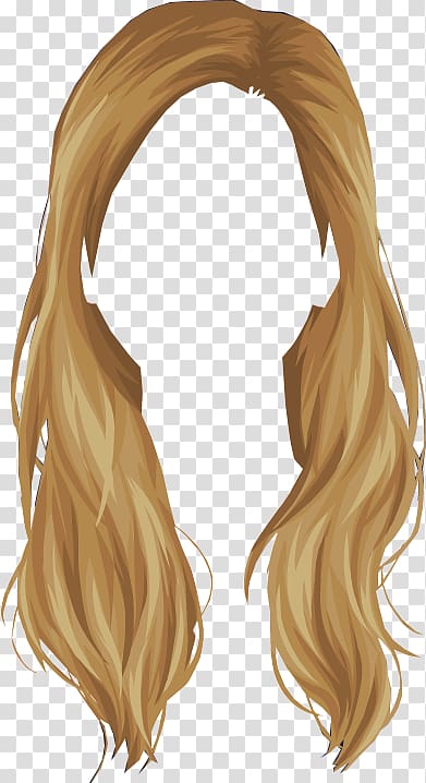 Stardoll Brown hair Wig, hair transparent background PNG clipart