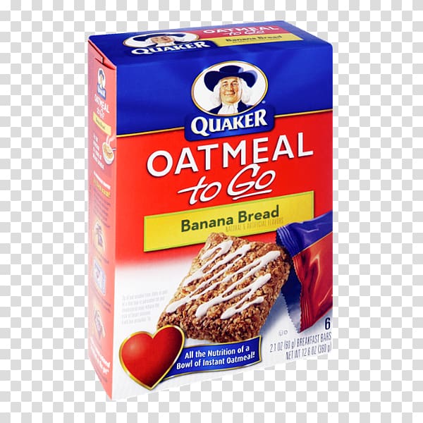 Breakfast Oatmeal Quaker Oats Company Cinnamon, oat bar transparent background PNG clipart