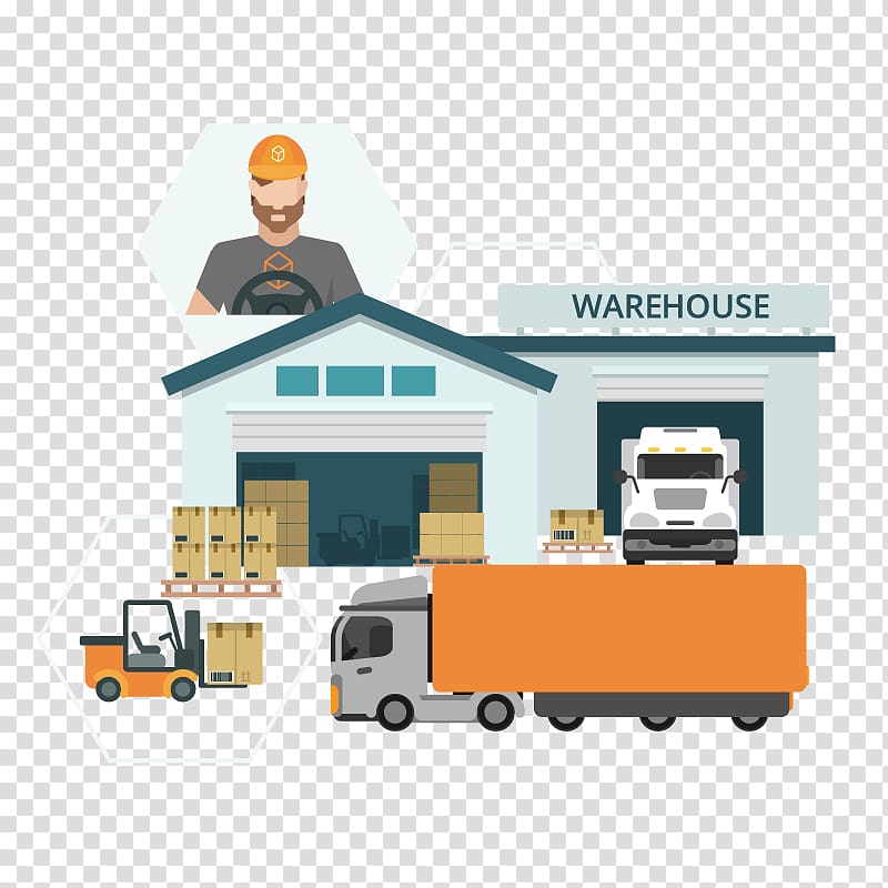 warehouse illustration, Bonded warehouse Logistics , warehouse transparent background PNG clipart