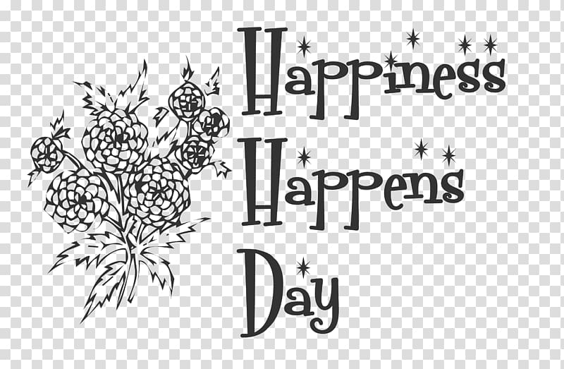 Happiness Happens Day, celebrate all things happy, others transparent background PNG clipart