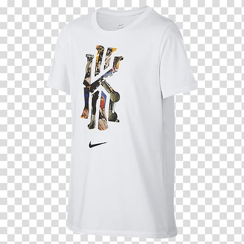 T-shirt Nike Boston Celtics Clothing, kyrie irving shooting sleeve transparent background PNG clipart