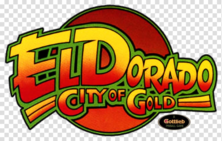 The Pinball Arcade El Dorado City of Gold Putty Squad, gold transparent background PNG clipart