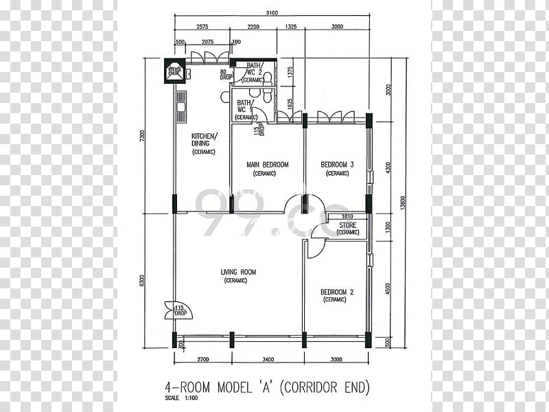 Floor plan Housing and Development Board House Real Estate Apartment, house transparent background PNG clipart