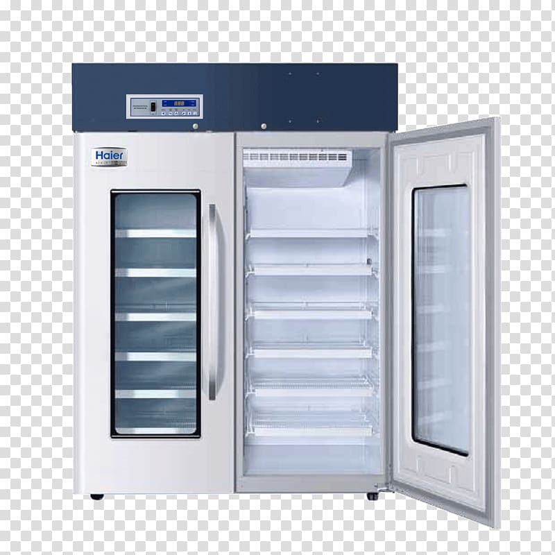 Refrigerator Haier Door Pharmacy Pharmaceutical drug, refrigerator transparent background PNG clipart
