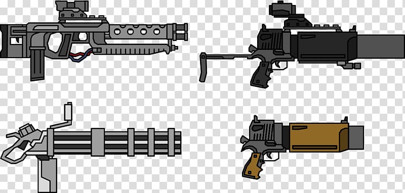 Trigger ZDoom Firearm Weapon Sprite, weapon transparent background PNG clipart