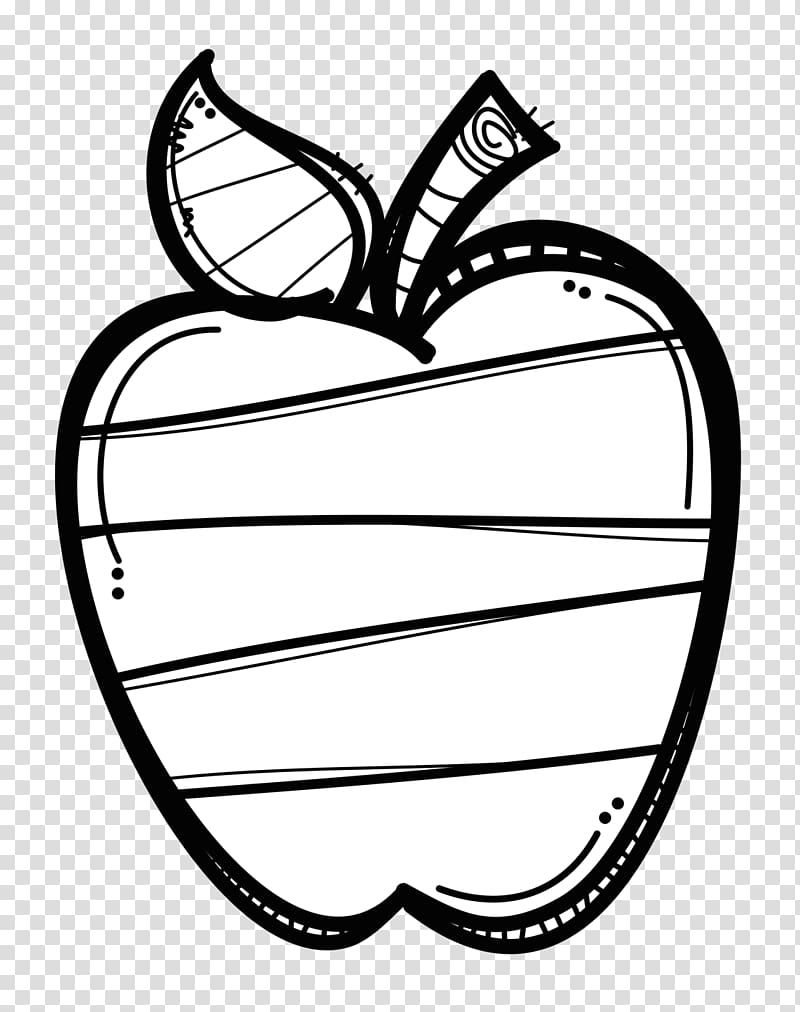 Apple Drawing Black and white, apple transparent background PNG clipart