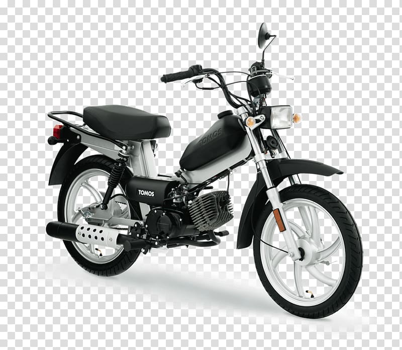 Car Scooter Tomos Motorcycle Moped, ride electric vehicles transparent background PNG clipart