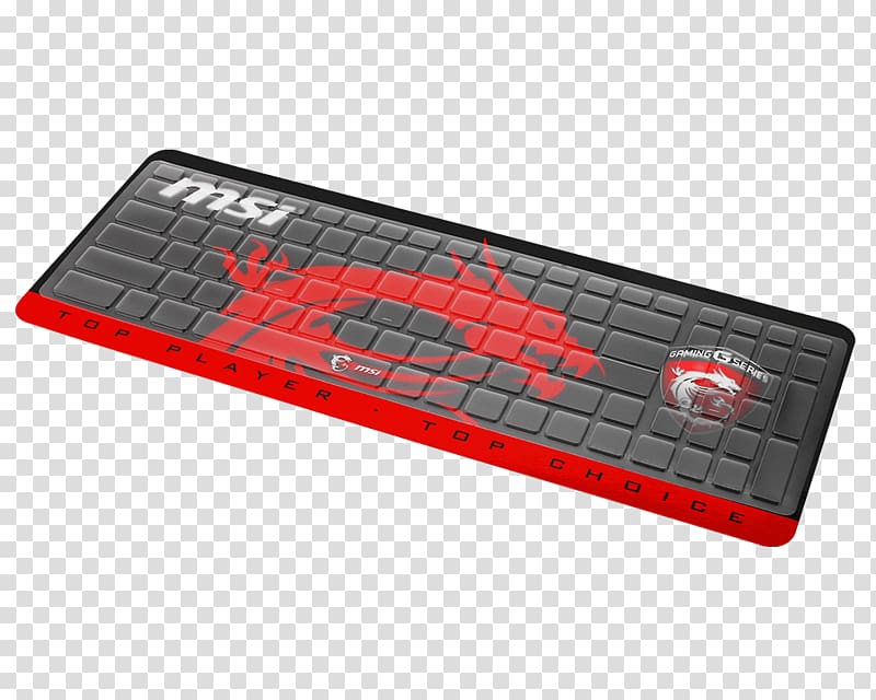 Laptop MSI Micro-Star International Keyboard protector Computer keyboard, key ring transparent background PNG clipart