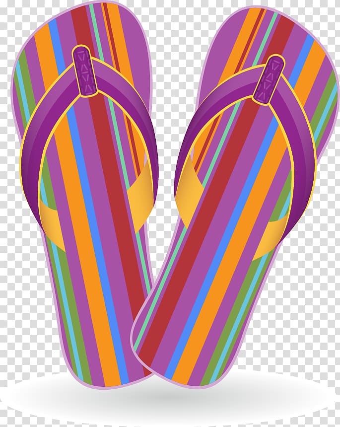 Flip-flops Illustration, Travel Slippers transparent background PNG clipart