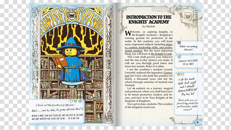 The Knights\' Code LEGO Book Honour, Knight transparent background PNG clipart