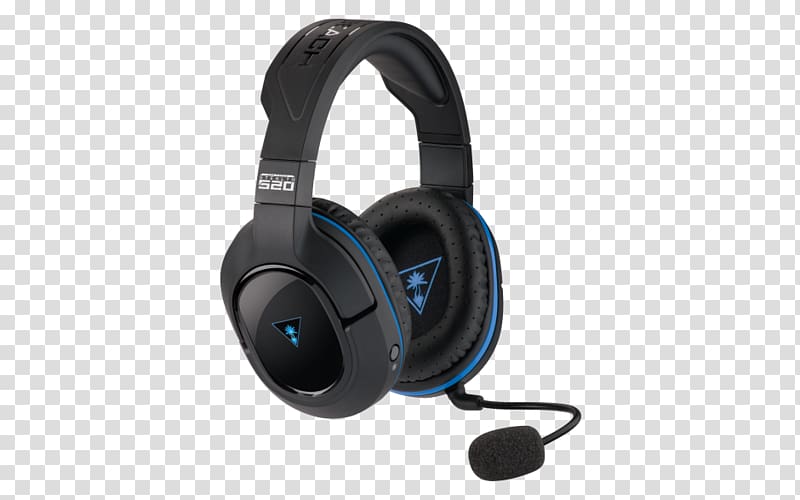 PlayStation 4 Turtle Beach Ear Force Stealth 520 Headset Turtle Beach Corporation PlayStation 3, headphones transparent background PNG clipart