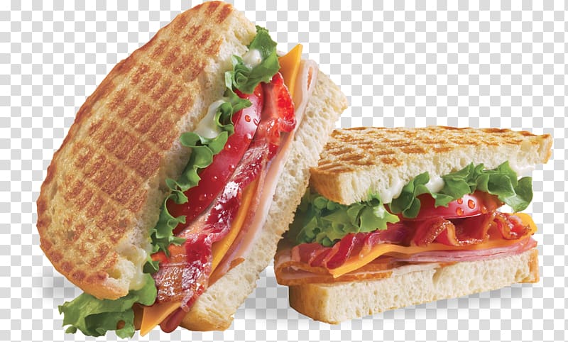 Club sandwich Cheese sandwich Chicken sandwich Hamburger BLT, grilled food transparent background PNG clipart