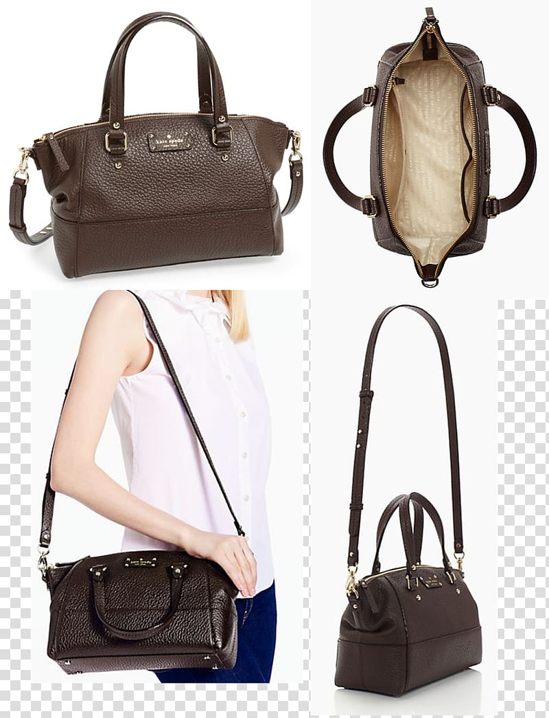 Handbag Michael Kors Satchel Leather Amazon.com, kate spade transparent background PNG clipart