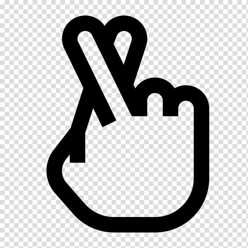 The finger Middle finger Computer Icons, lucky symbols transparent background PNG clipart