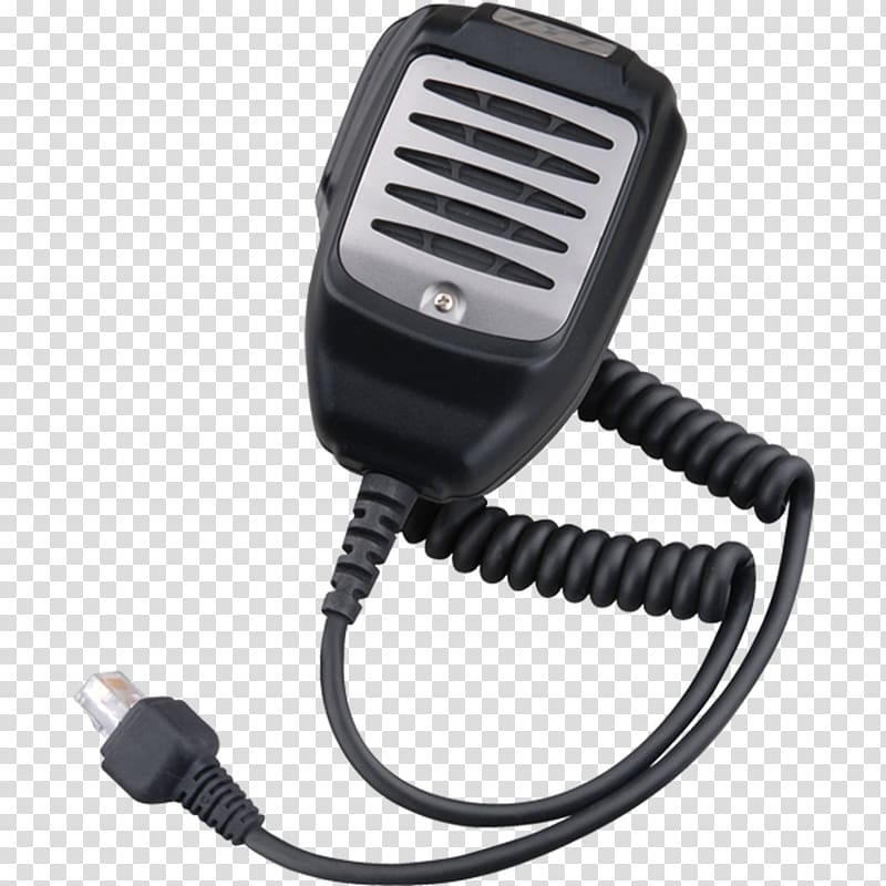 Microphone Hytera Digital mobile radio, walkie talkie transparent background PNG clipart