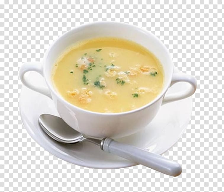 Corn soup Creamed corn Chicken soup Hainanese chicken rice, Delicious rice cereal material transparent background PNG clipart