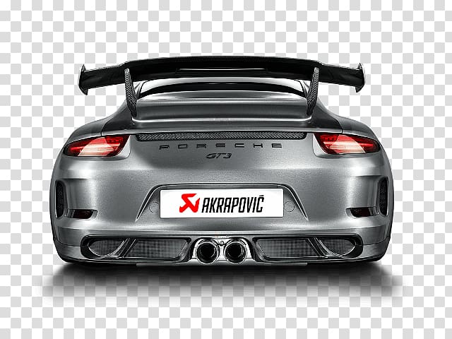 Exhaust system Porsche 911 GT2 Car Porsche 911 GT3 R (991), porsche transparent background PNG clipart