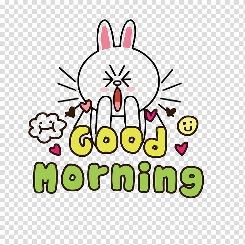 Morning Happiness Quotation Thought Good, good morning transparent background PNG clipart