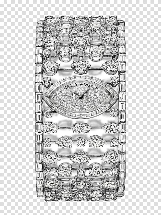 Watch Harry Winston, Inc. Jewellery Dominion Diamond Mines, Creative watches transparent background PNG clipart