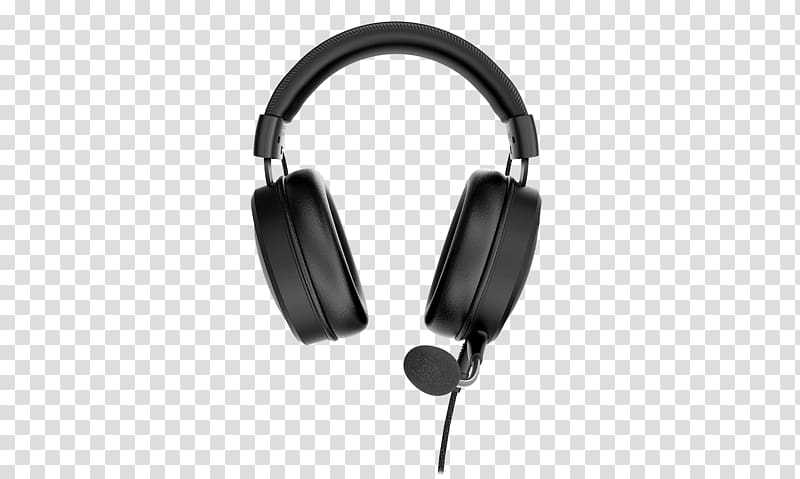 Headphones Microphone LX50 Gaming Headset PC-Game Video Games, wearing headphones transparent background PNG clipart