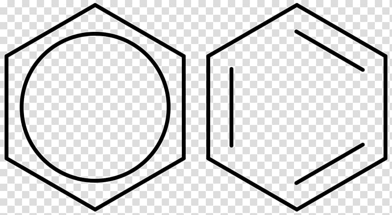 Benzene Skeletal formula Organic chemistry Aromatic hydrocarbon, benzene ring transparent background PNG clipart