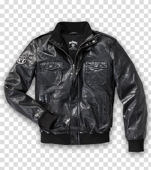 Leather jacket Jack Daniel\'s Zipper Hoodie, lynchburg lemonade transparent background PNG clipart