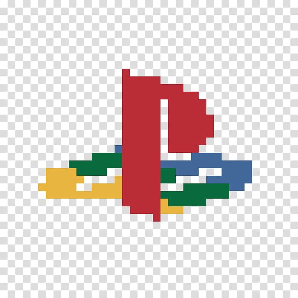 PlayStation 2 Minecraft PlayStation 4 Pixel art, cross stitch logo transparent background PNG clipart