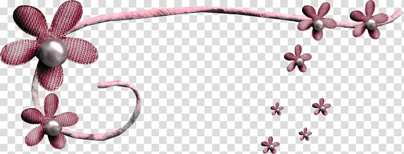 Flower Floral design Drawing, pearls transparent background PNG clipart