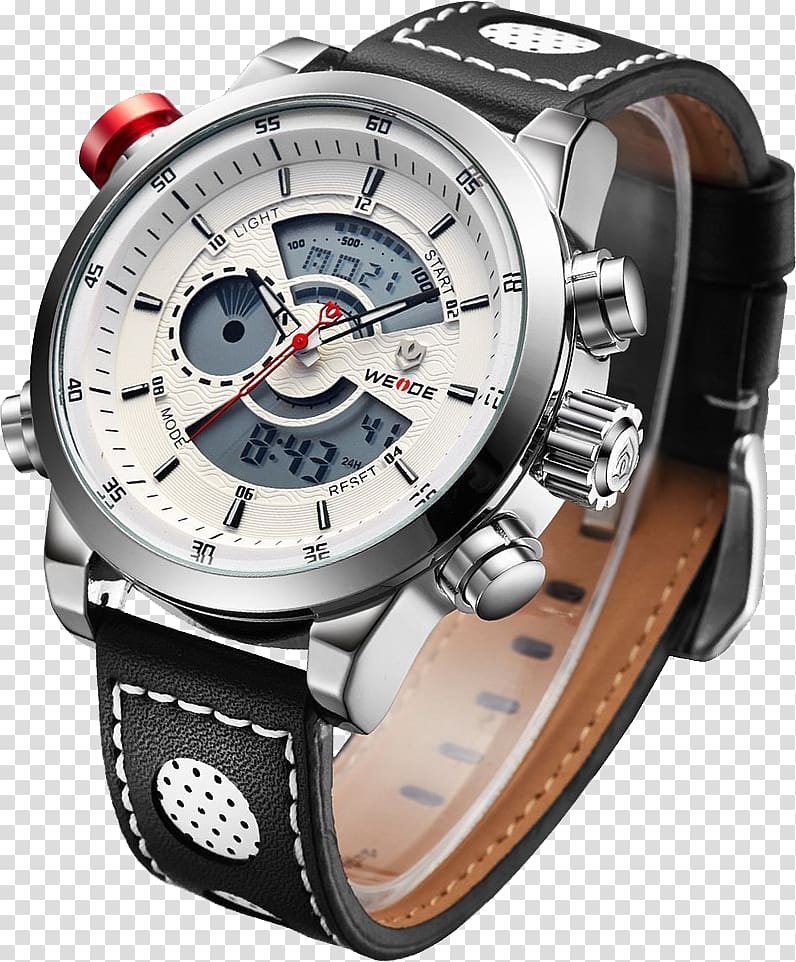 Watch Quartz clock Strap Leather, watch transparent background PNG clipart