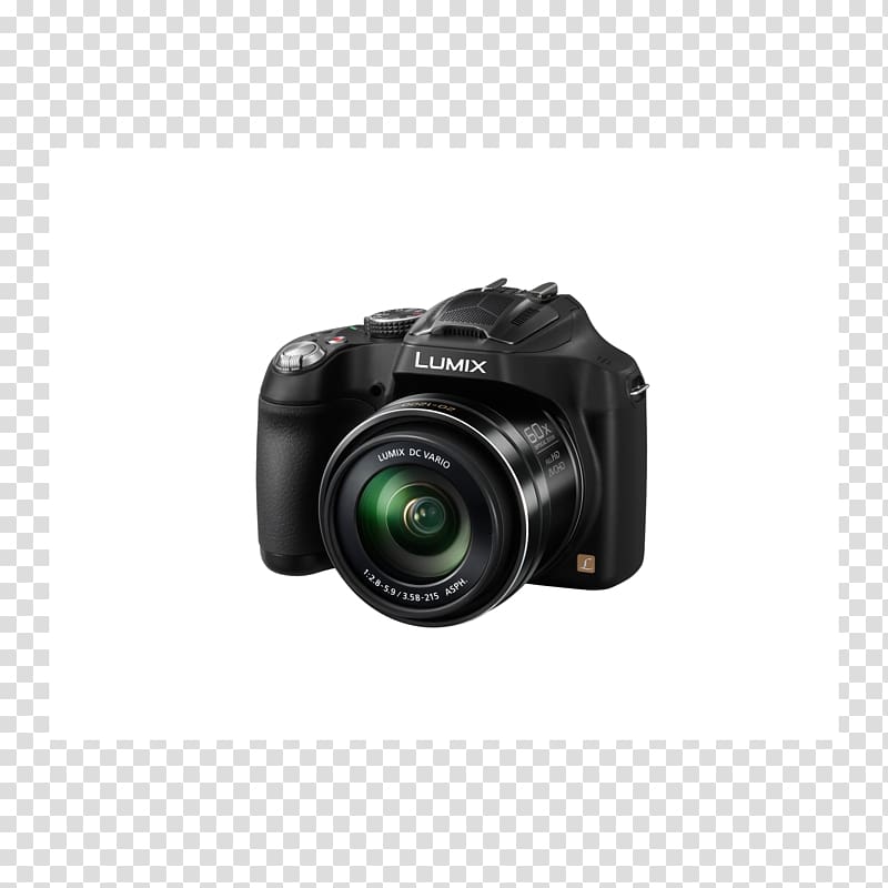 Panasonic Lumix Bridge camera Digital , Camera transparent background PNG clipart