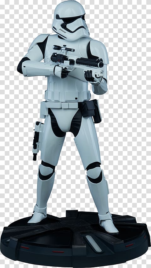 Stormtrooper Finn Jyn Erso Boba Fett Figurine, storm troopers transparent background PNG clipart