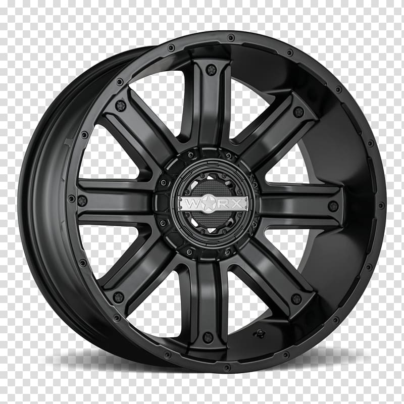 Custom wheel Rim Car Tire, black silk transparent background PNG clipart