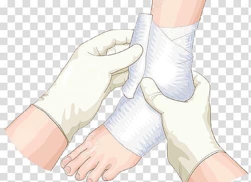 Bandage Sprain Foot Thumb Ankle, others transparent background PNG clipart