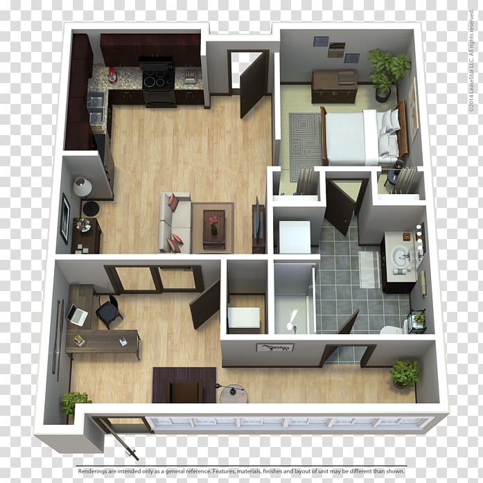 Floor plan Frederick Lofts, loft apartment floor plans 3d transparent background PNG clipart