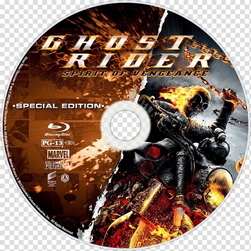 Johnny Blaze Blu-ray disc Vengeance Ghost Film, Ghost transparent background PNG clipart