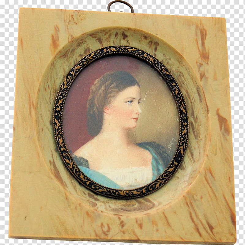 Portrait Frames Oval, hand-painted delicate lace transparent background PNG clipart