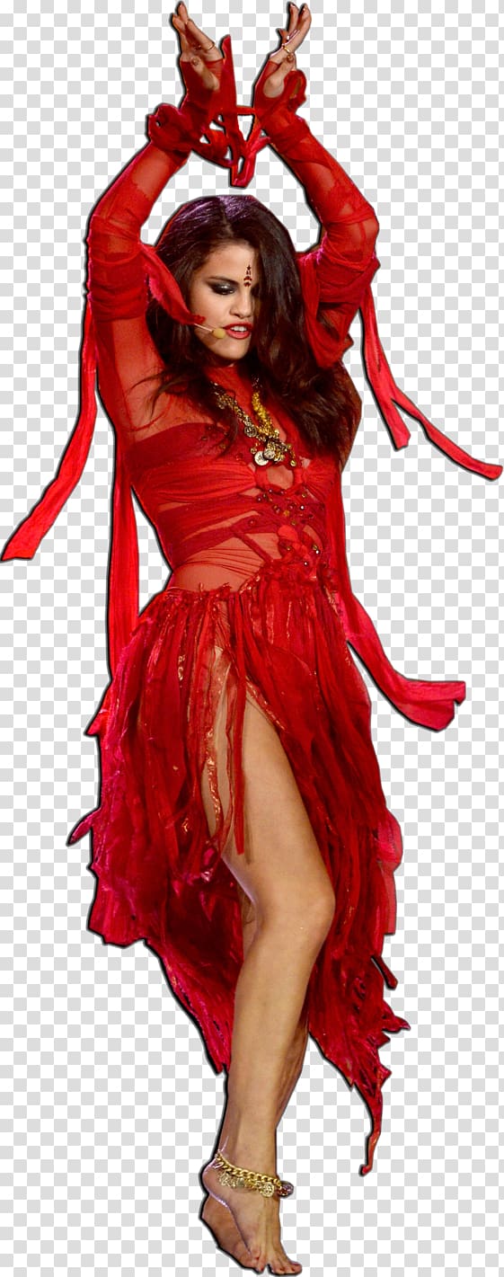 selena gomez red dress come and get it