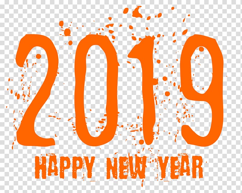 Happy New Year 2019 ., others transparent background PNG clipart