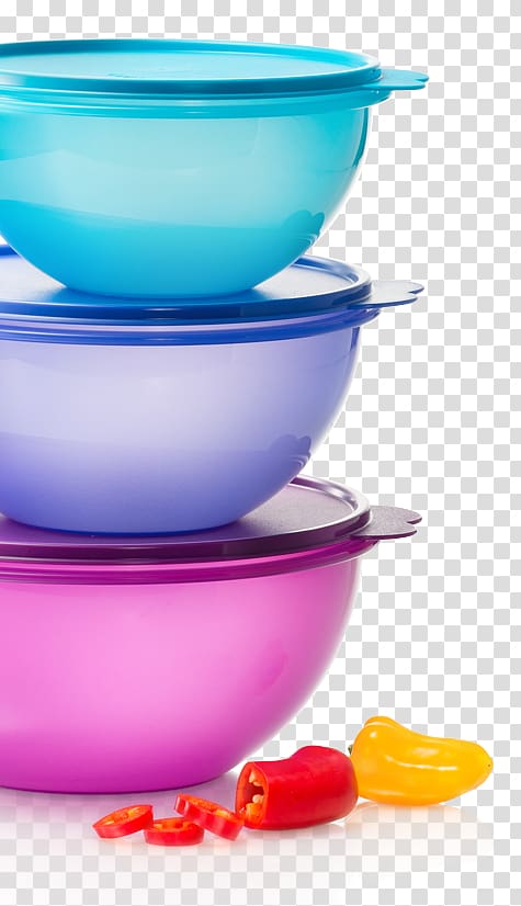 Tupperware Wonderlier Bowl Set 3 in New Colors Tupperware Thats a bowl Product, tupperware transparent background PNG clipart