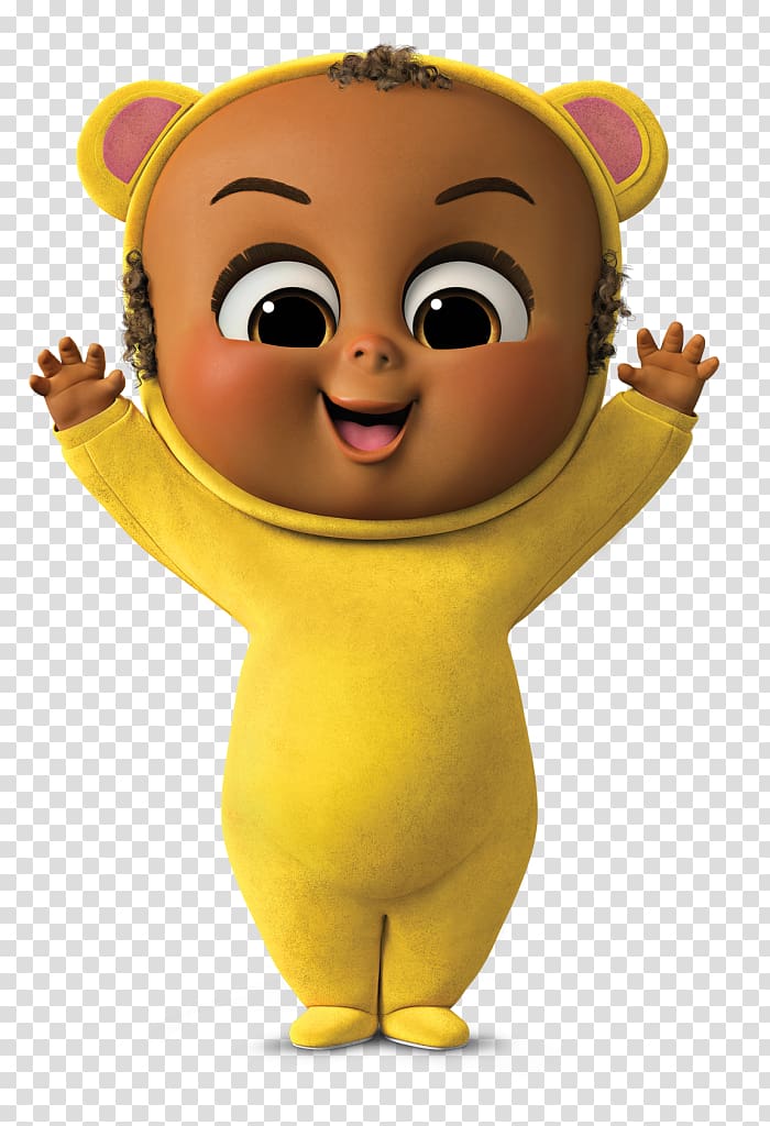 baby wearing yellow footie pajama, The Boss Baby Triplets Big Boss Baby Staci Infant, the boss baby transparent background PNG clipart