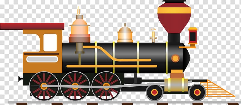 Train Rail transport Passenger car Steam locomotive, train transparent background PNG clipart