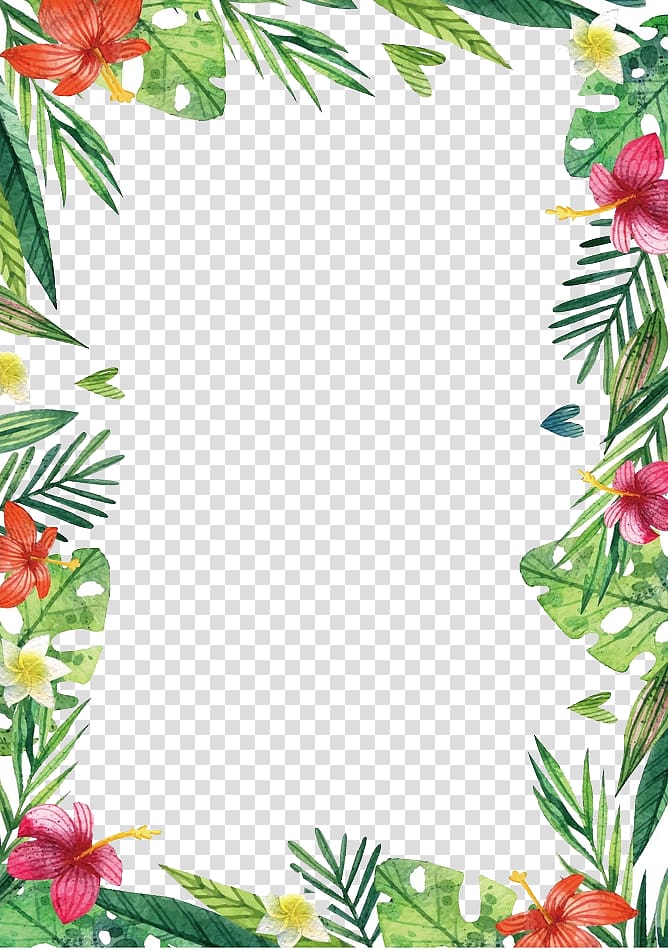 hawaii flowers and plants transparent background PNG clipart